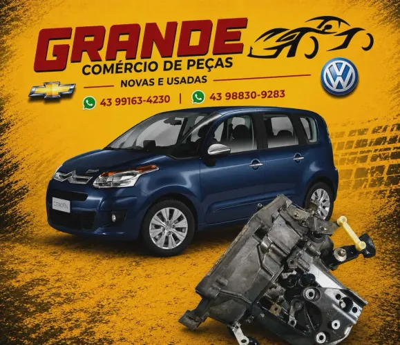 Câmbio 1.5 manual C3 Picasso Peugeot 208