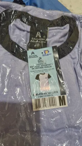 Camisa e agasalho Escola Adventista.