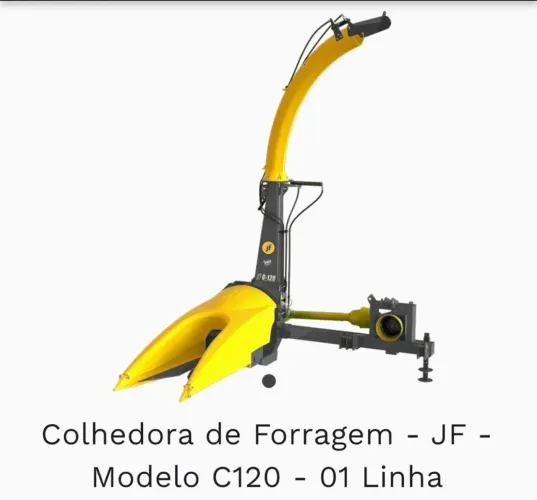 Colhedora de Forragem JF modelo c120