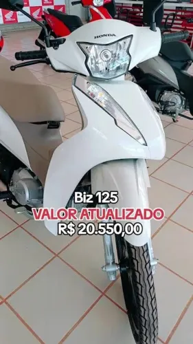 HONDA BIZ 125 2024 ÚNICO DONO