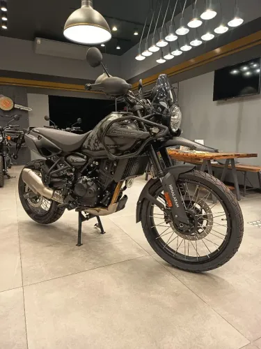 ROYAL ENFIELD HIMALAYAN 450 MANA BLACK 2027 0KM - LANÇAMENTO