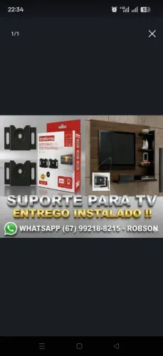 Suporte para TV Entrega e Instalação