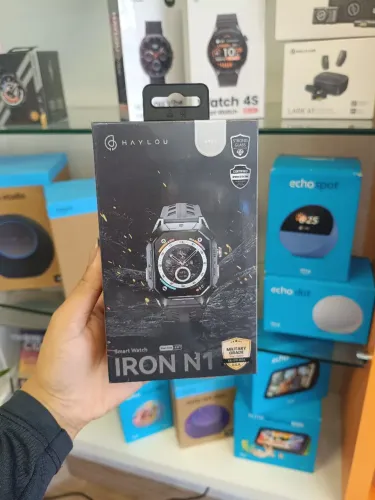 Smartwatch Haylou Iron N1 Silver Original Lacrado Disponível
