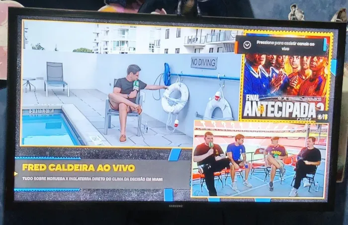Vendo Tv Samsung 32 polegadas smart