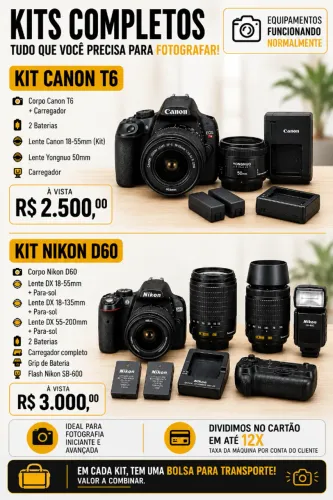 Equipamento Fotográfico