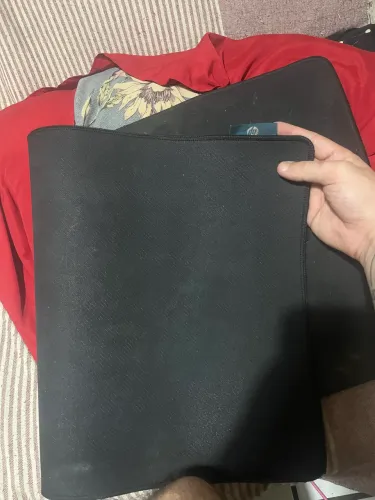 Mouse pad gamer HP all black