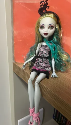 Monster High Lagoona Blue Monstros Câmera Ação (Vai com o que está na foto)