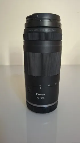 Canon RF 75-300mm f/4-5.6 - Estado de Nova!