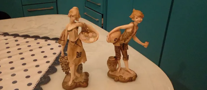 Estatueta resina italiana