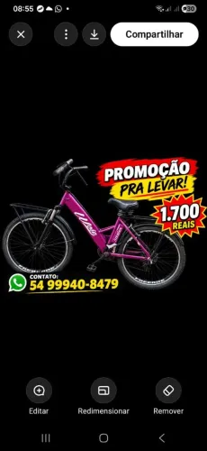 Vendo bicicleta eletrica