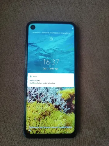 Motorola One Vision 128GB Azul | Bateria Nova | Conservado