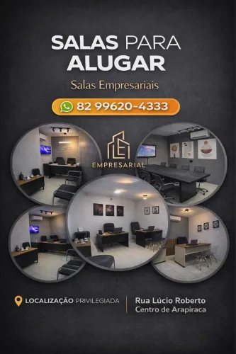 ? Salas comerciais prontas para trabalhar *(MOBILIADAS)* 