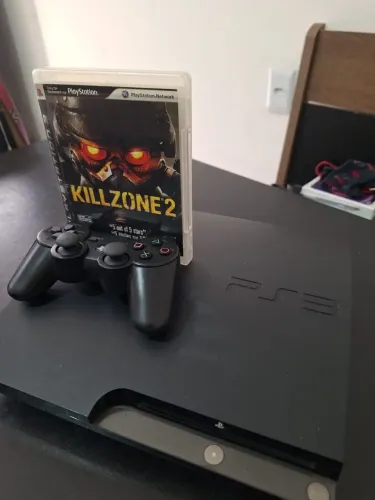 Ps3 slim desbloqueado com leitor pegando