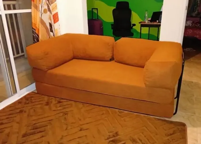 Sofá modular espumatica ferrugem 1,80
