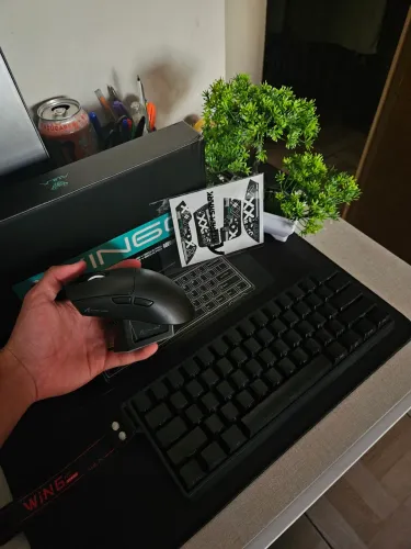 Kit Mouse e teclado gamer