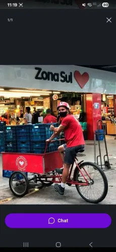 ENTREGADOR MERCADO ZONA SUL 