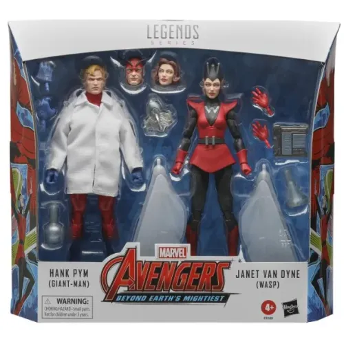 Marvel Legends Hank Pym Giant-Man & Janet Van Dyne Wasp