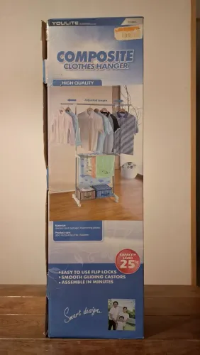 SUPORTE DE ROUPAS MULTIFUNCIONAL