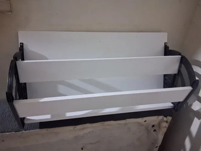 Kit Ferragem Sapateira Basculante MDF 60x35cm - Entrega Grátis