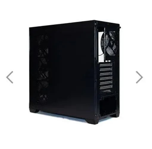 Gabinete Hilevel, Sem Fonte, Com 4 Fan, ATX, ARGB de 12 cm - LV510 Preto