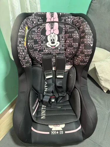 Cadeirinha para carro Minnie