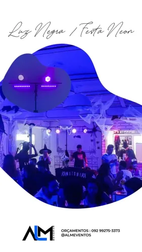 Luz negra / Festa Neon