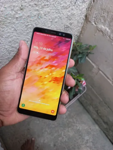 SAMSUNG A8+ PLUS 64GB A PROVA D'ÁGUA TOP!!( SOU DE LINHARES!!)