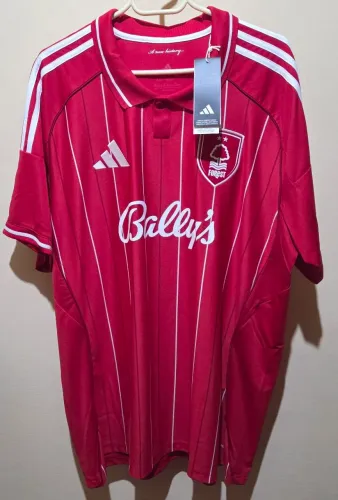 camisa nottingham forest adidas original home 2025/2026