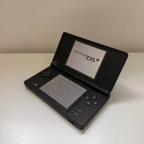 Nintendo DSi preto desbloqueado com cartão de 128GB
