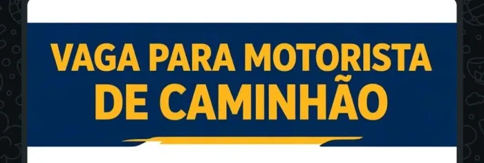Motorista de caminhão