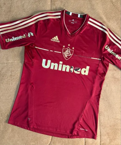 camisa fluminense 2012 grená dourada vintage original