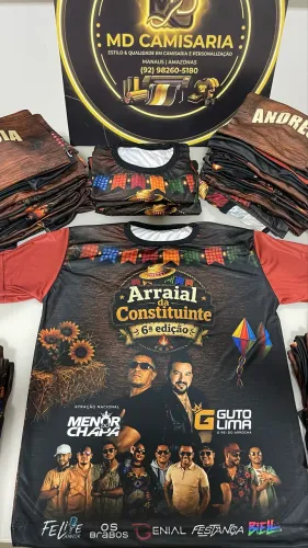 Vai Organizar um Evento?Camisas e Estamparia é AQUI