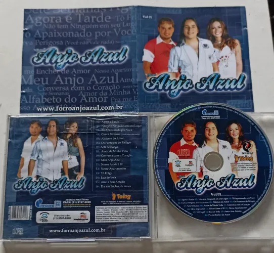 CD banda Anjo Azul vol 1