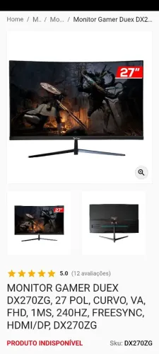 Monitor estragado (retirada de peças)