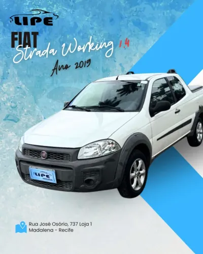Fiat Strada Working Hard 1.4 Fire Flex 8V CD 2019