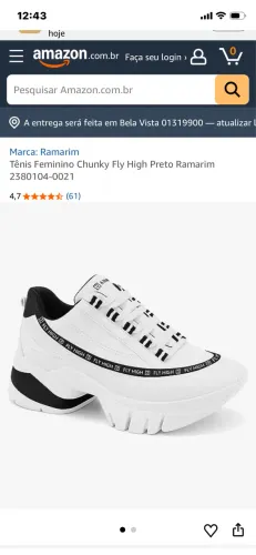 Tênis chunky 