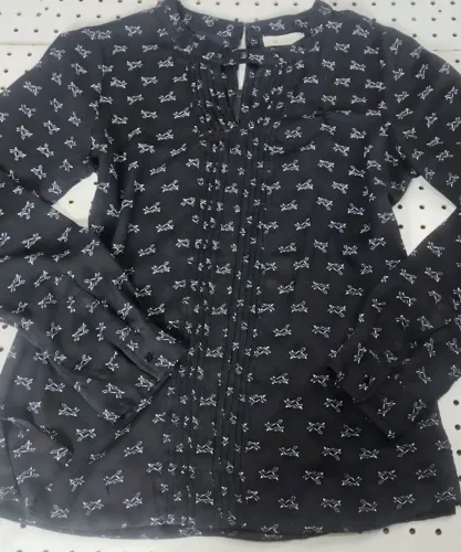 blusa ak urban preta com estampa de coelhos