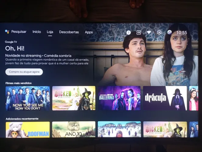 Tv 50 polegadas smart 4k