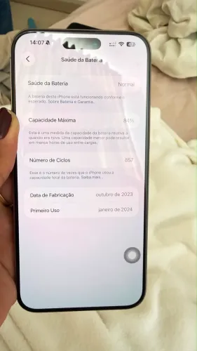 IPHONE 15 PRO MAX CINZA 256 GIGA