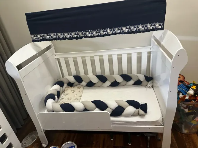 Vendo Mini Cama Berço Branca