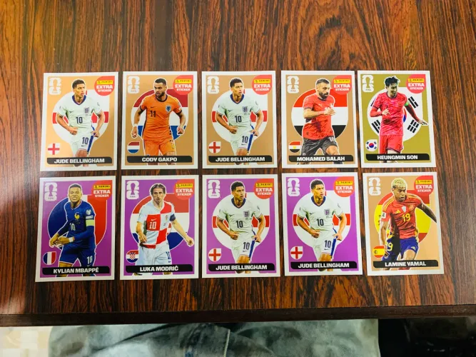Figurinhas Legends da Copa 2026