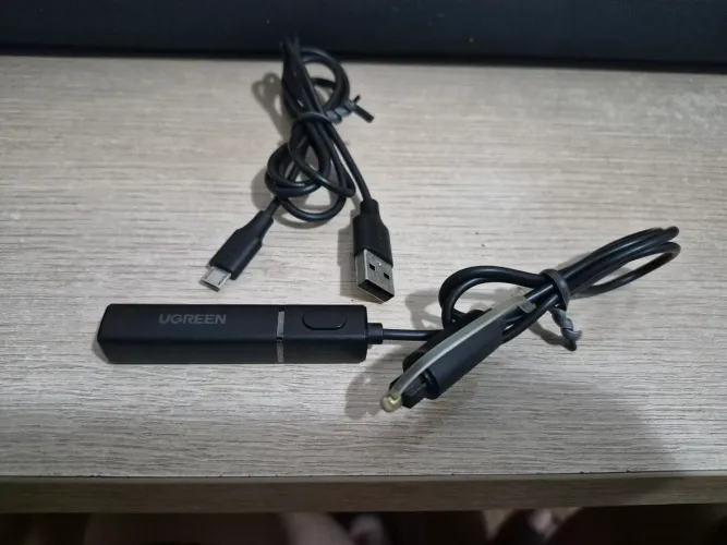 Conversor saída de áudio óptica para Bluetooth - TV - Home Theater