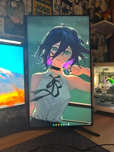 Monitor Gamer AOC Hero 27? 144Hz 1ms IPS (Ajuste de Altura / G-Sync) - Impecável