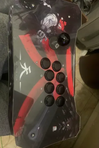 Controle Arcade botões sanwa todo em acrílico