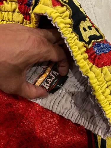 Calção Muay thai Raja Boxing