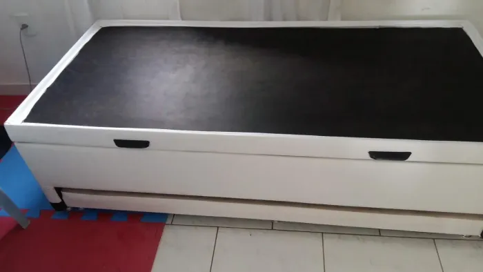 Preço de fábrica box solteiro baú com auxiliar 