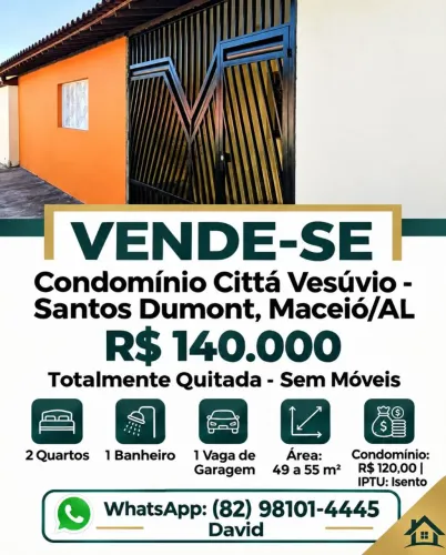 Excelente oportunidade. Aceito financiamento!
