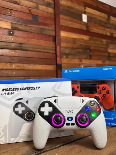 CONTROLE PS5 COMPATÍVEL E COM PADDLES ENTREGAMOS