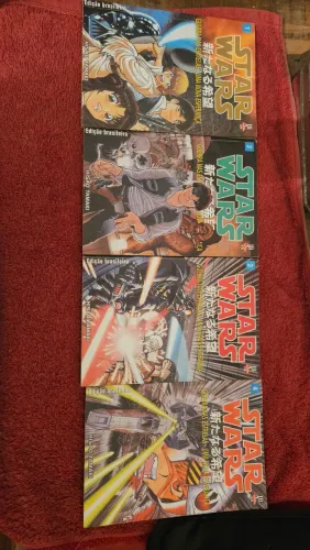 Mangá star Wars 4 volumes