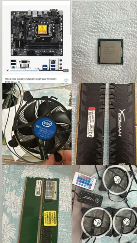 Peças de Pc gamer pra sair logo